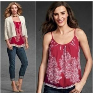Cabi red tank top
